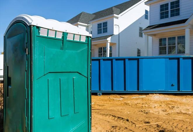 ensuring proper sanitation for construction workers through porta potties